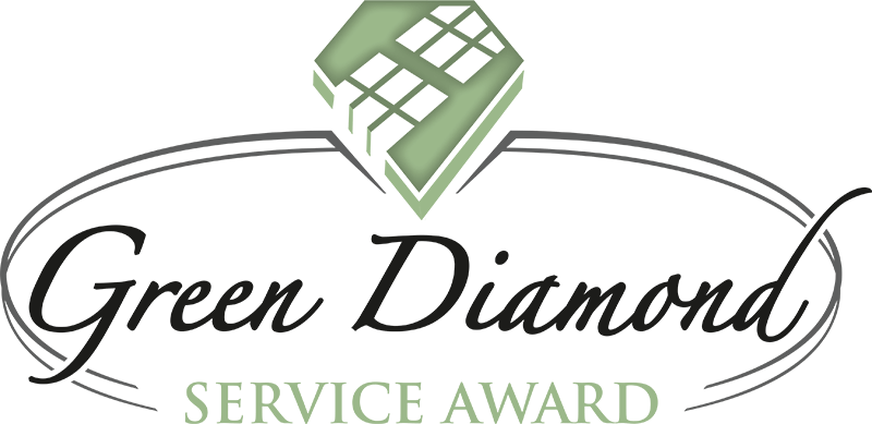 Green Diamond Service Award